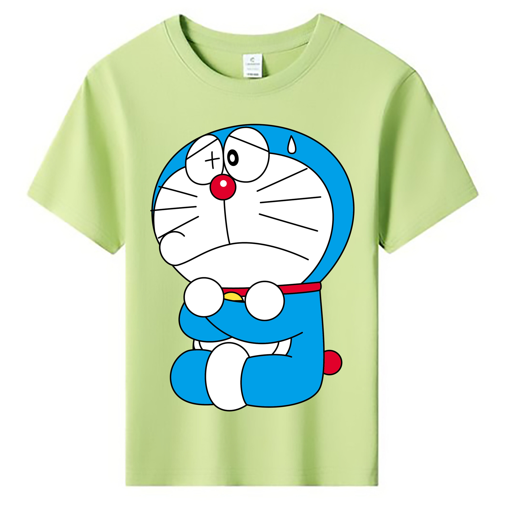（画像用） ドラえもん Doraemon 綿100％キッズTシャツ（フロントプリント）